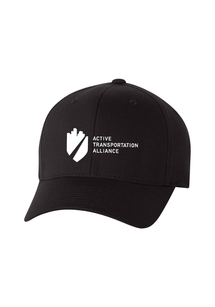 Active Transportation Alliance unisex fitted baseball cap (black) - front