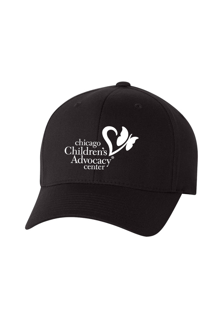 Chicago Children's Advocacy Center unisex fitted baseball cap (black) - front
