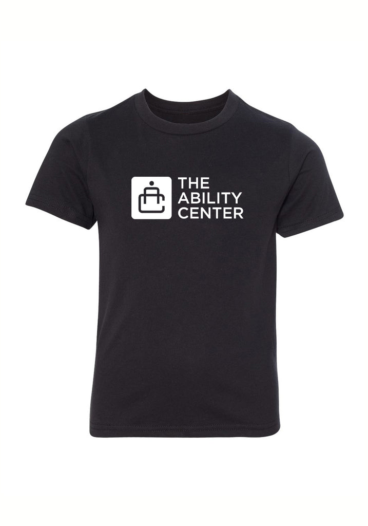 The Ability Center kids t-shirt (black) - front