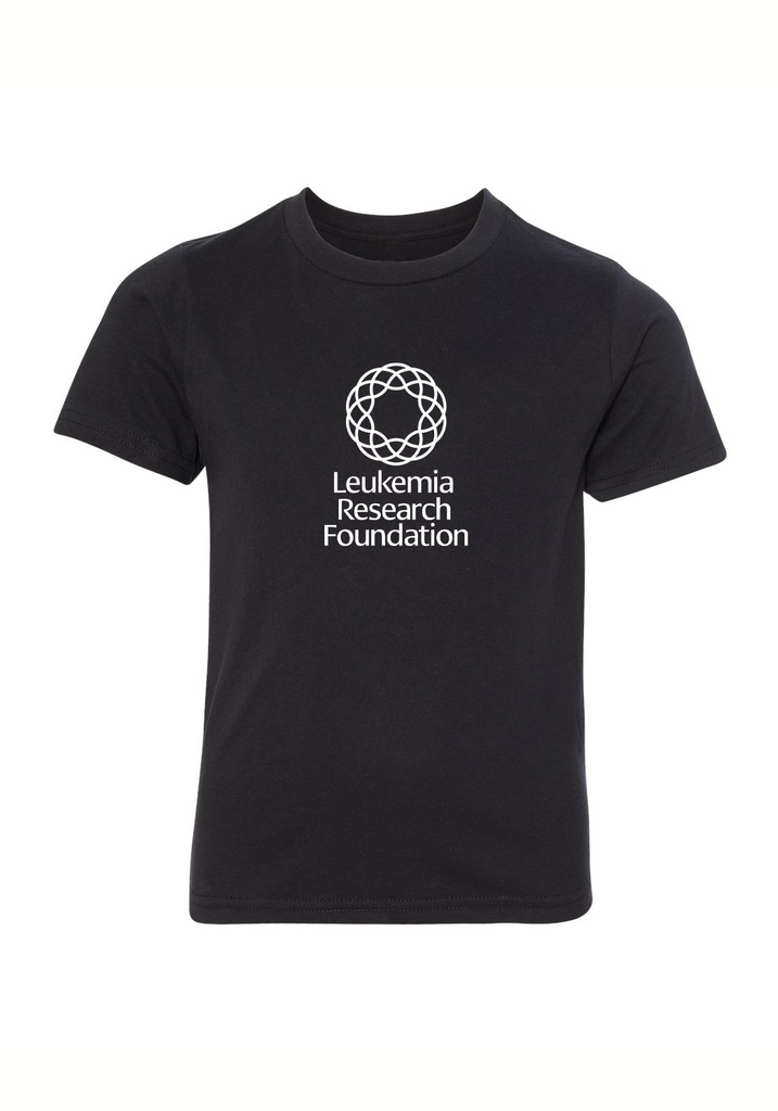 Leukemia Research Foundation kids t-shirt (black) - front