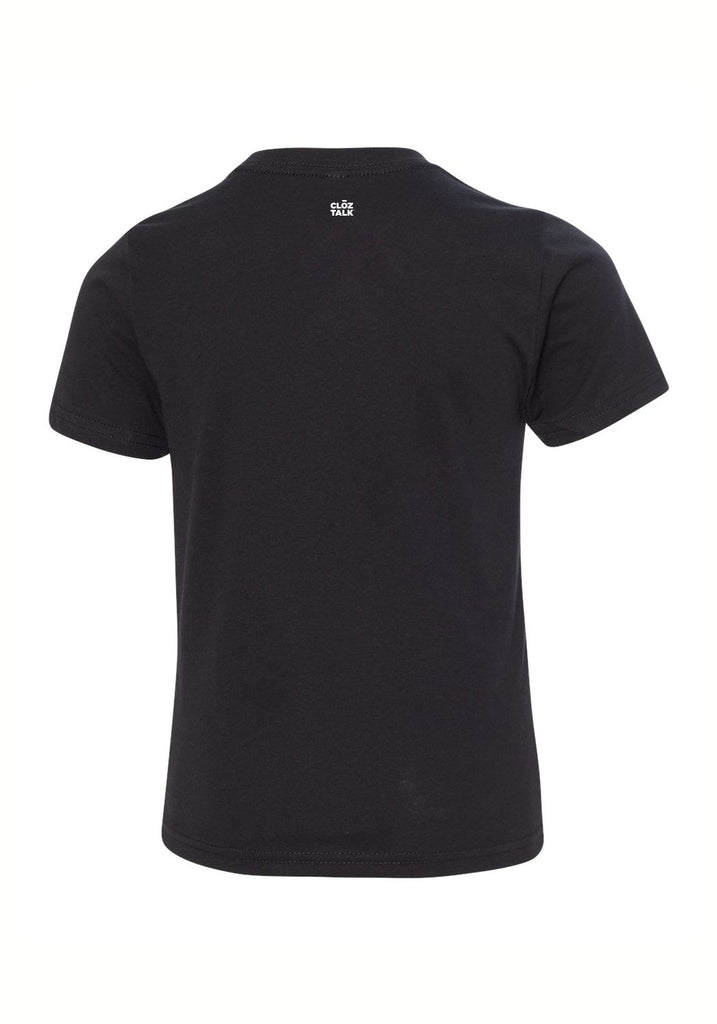 AAIDA kids t-shirt (black) - back