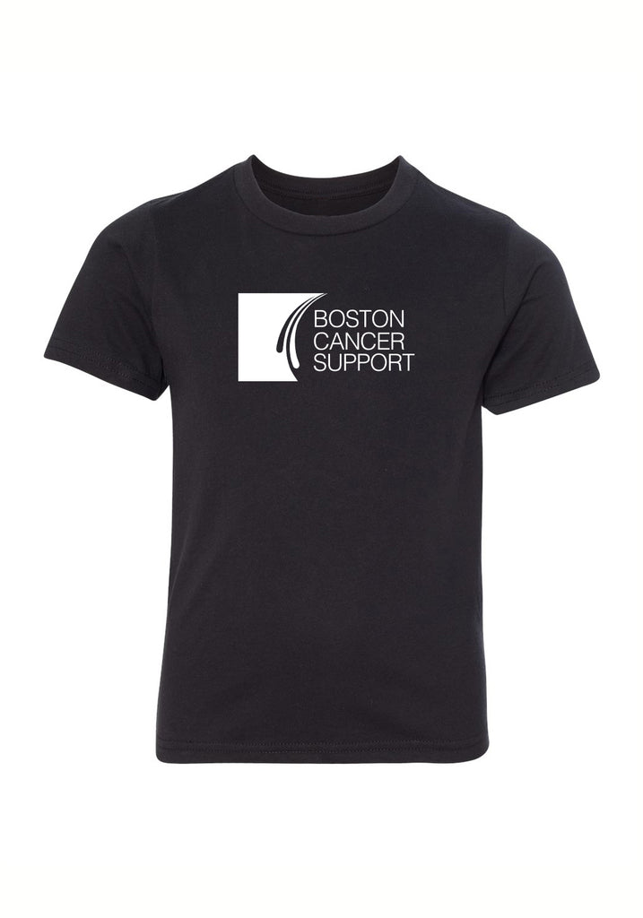 Boston Cancer Support kids t-shirt (black) - front