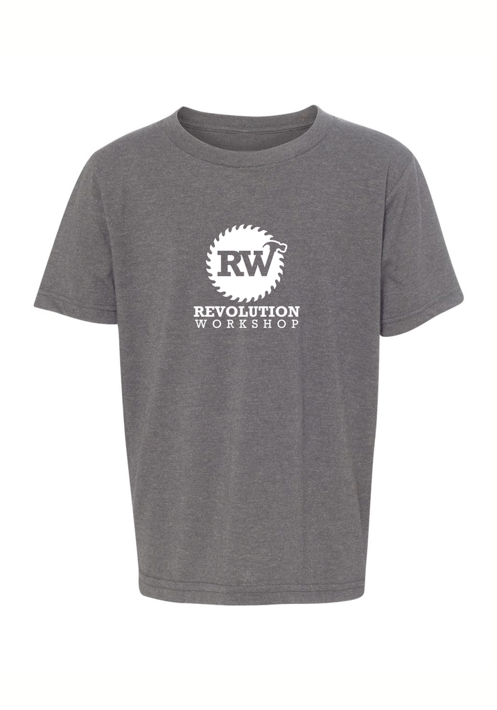 Revolution Workshop kids t-shirt (gray) - front
