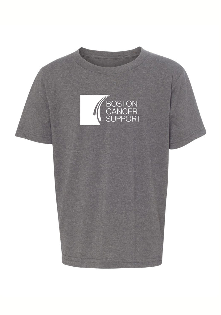 Boston Cancer Support kids t-shirt (gray) - front