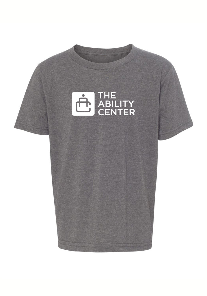 The Ability Center kids t-shirt (gray) - front