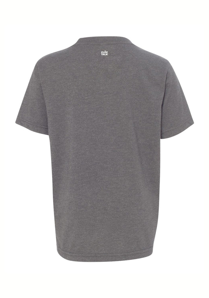 AAIDA kids t-shirt (gray) - back