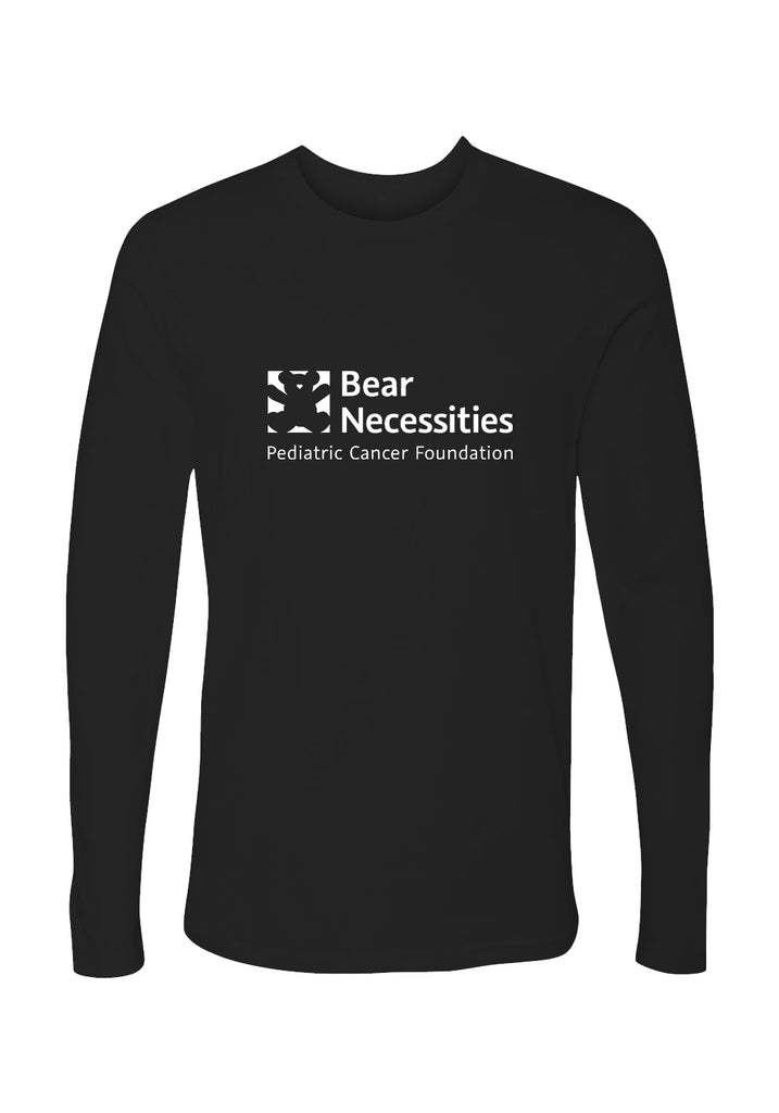 Bear Necessities unisex long-sleeve t-shirt (black) - front