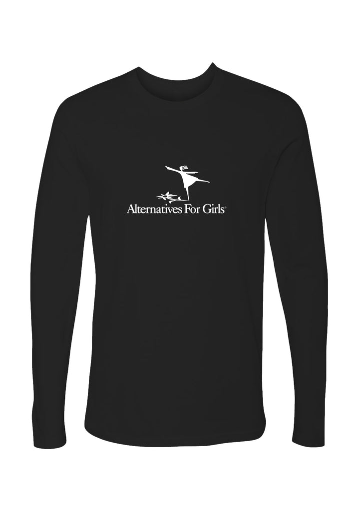 Alternatives For Girls unisex long-sleeve t-shirt (black) - front