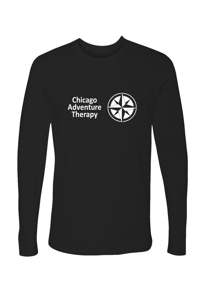 Chicago Adventure Therapy unisex long-sleeve t-shirt (black) - front