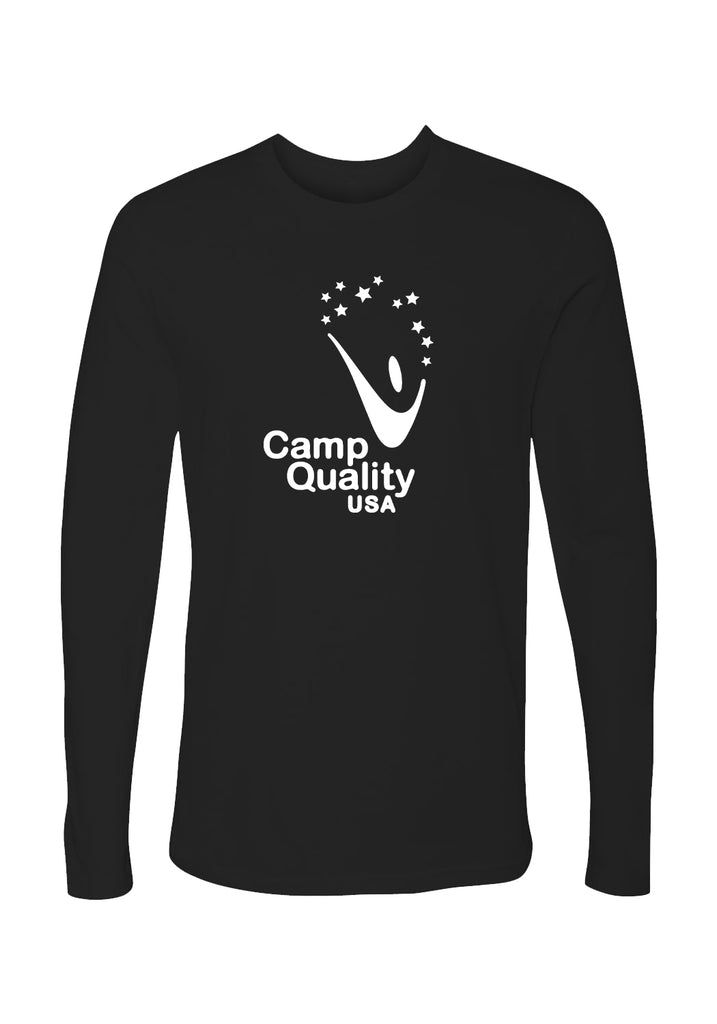 Camp Quality USA unisex long-sleeve t-shirt (black) - front