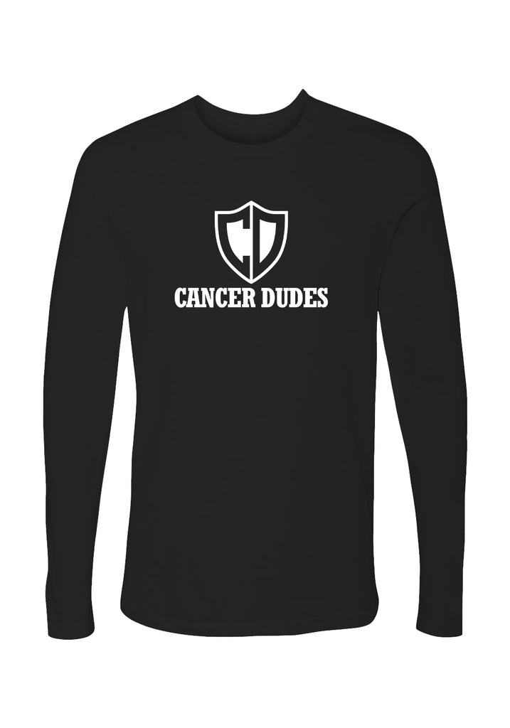 Cancer Dudes unisex long-sleeve t-shirt (black) - front