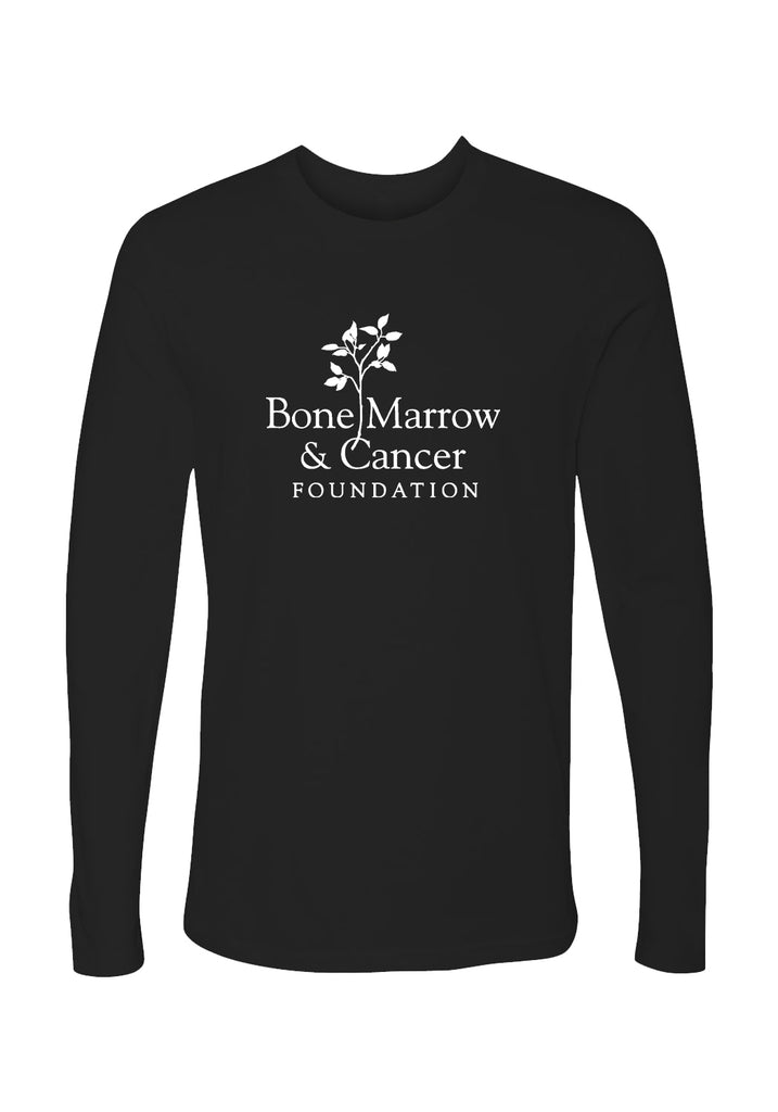 Bone Marrow & Cancer Foundation unisex long-sleeve t-shirt (black) - front
