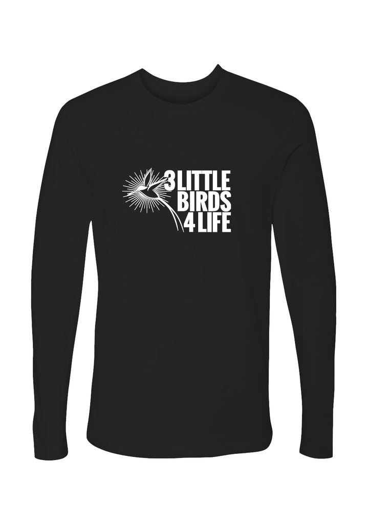 3 Little Birds 4 Life unisex long-sleeve t-shirt (black) - front