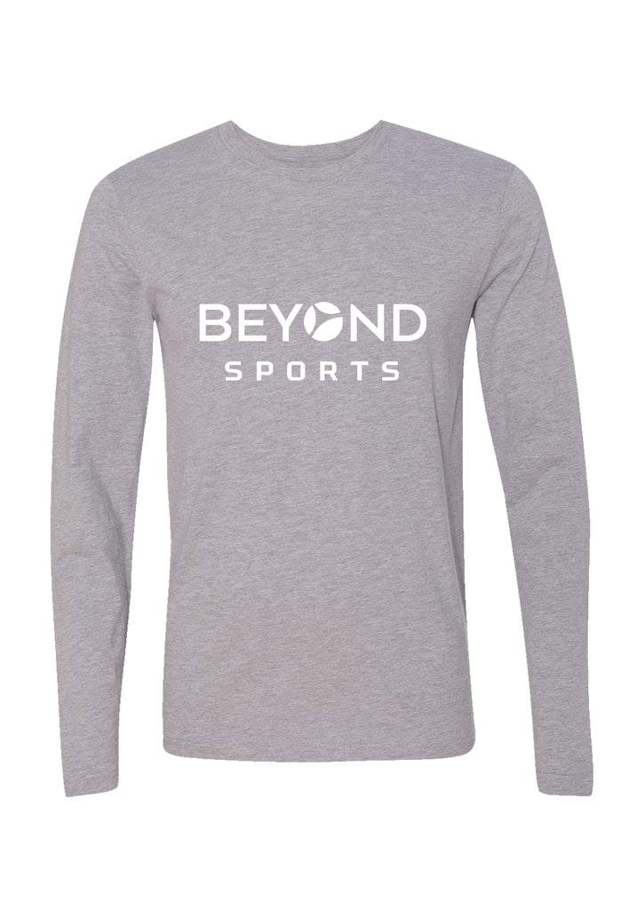 Beyond Sports Foundation unisex long-sleeve t-shirt (gray) - front