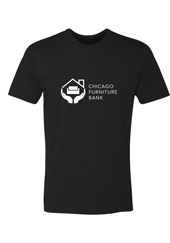 Chicago Furniture Bank men's t-shirt (black) - front