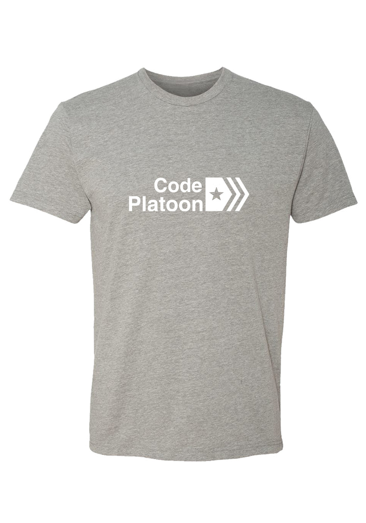 Code Platoon men's t-shirt (gray) - front