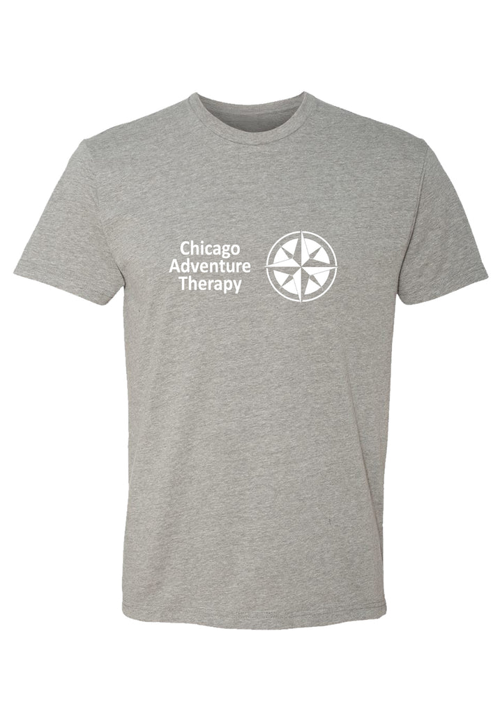 Chicago Adventure Therapy men's t-shirt (gray) - front