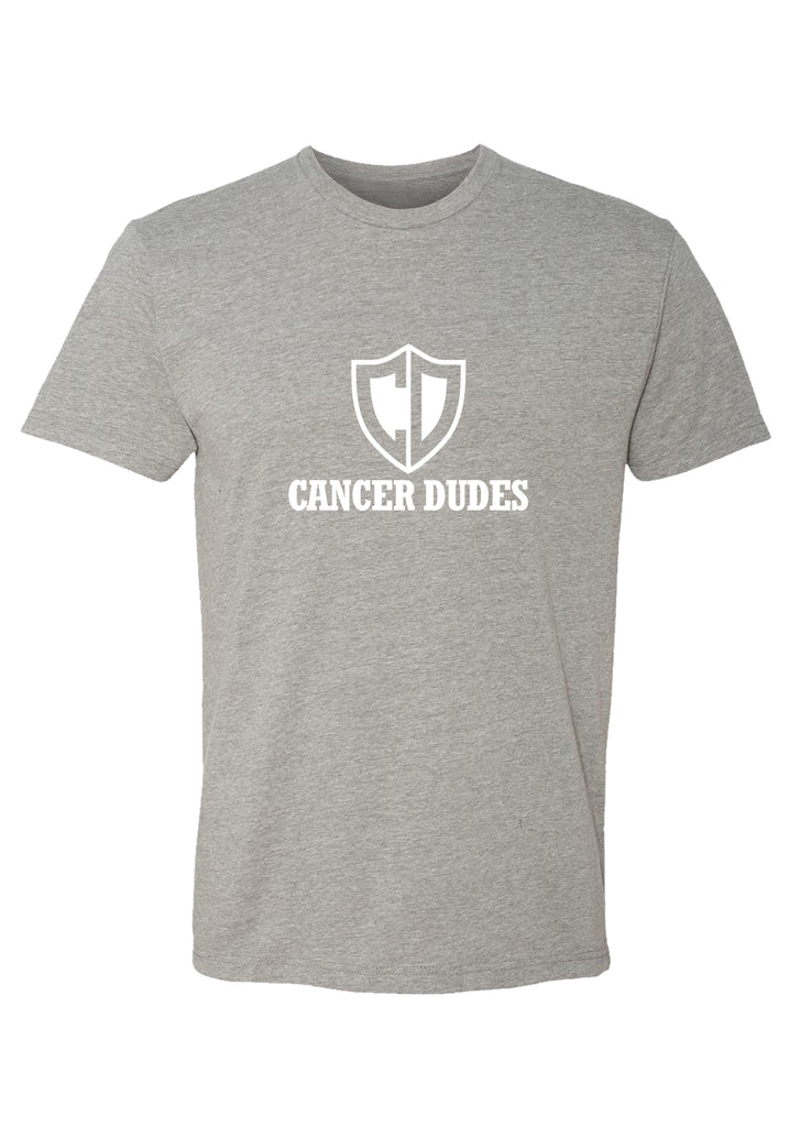 Cancer Dudes men's t-shirt (gray) - front