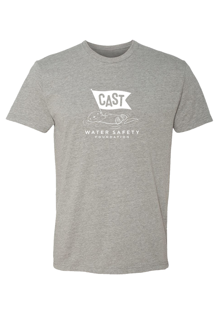 CAST Water Safety Foundation men's t-shirt (gray) - front