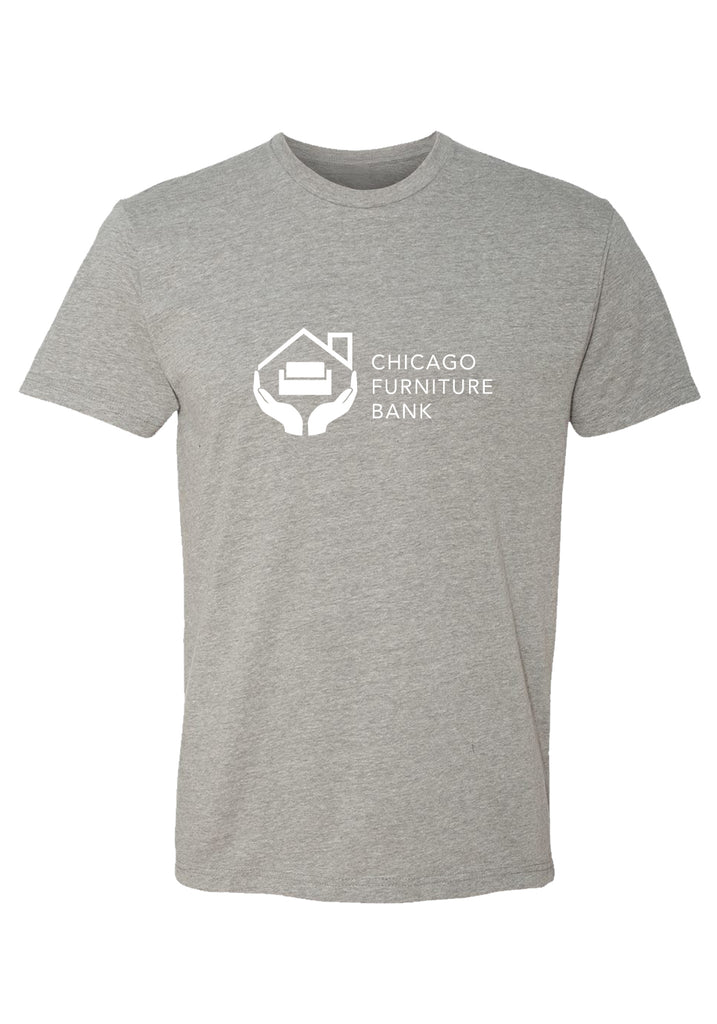 Chicago Furniture Bank men's t-shirt (gray) - front