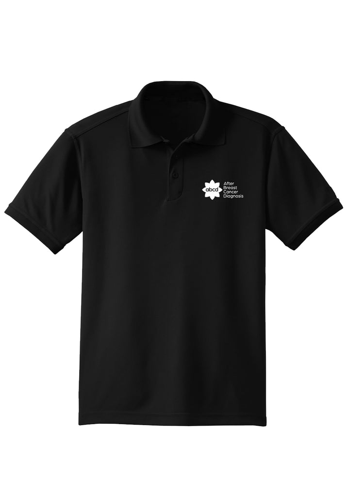 ABCD kids polo shirt (black) - front