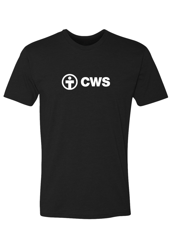 Church World Service men's t-shirt (black) - front