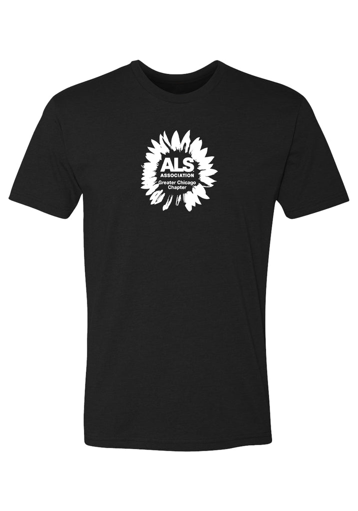 ALS Association Greater Chicago Chapter men's t-shirt (black) - front