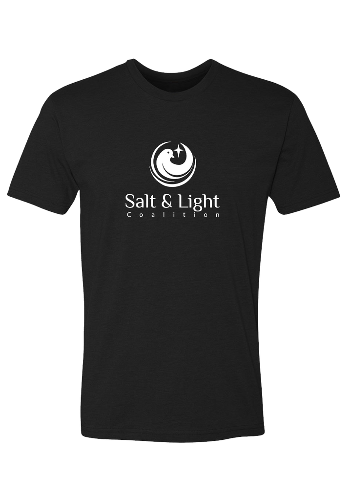 Salt & Light Coalition men's t-shirt (black) - front