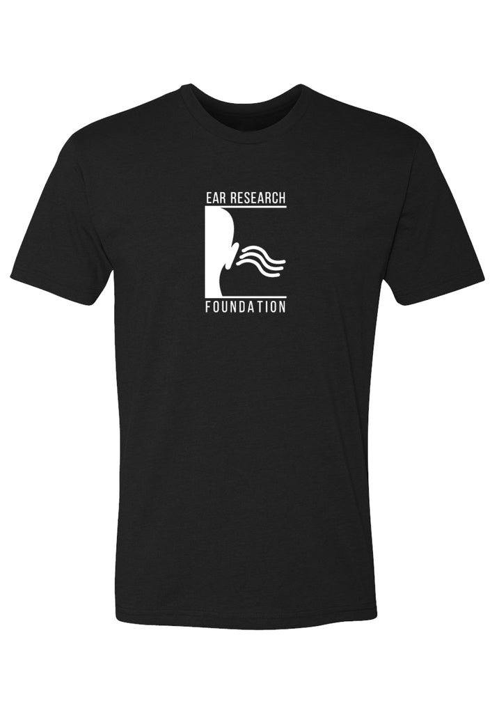 Ear Research Foundation men's t-shirt (black) - front
