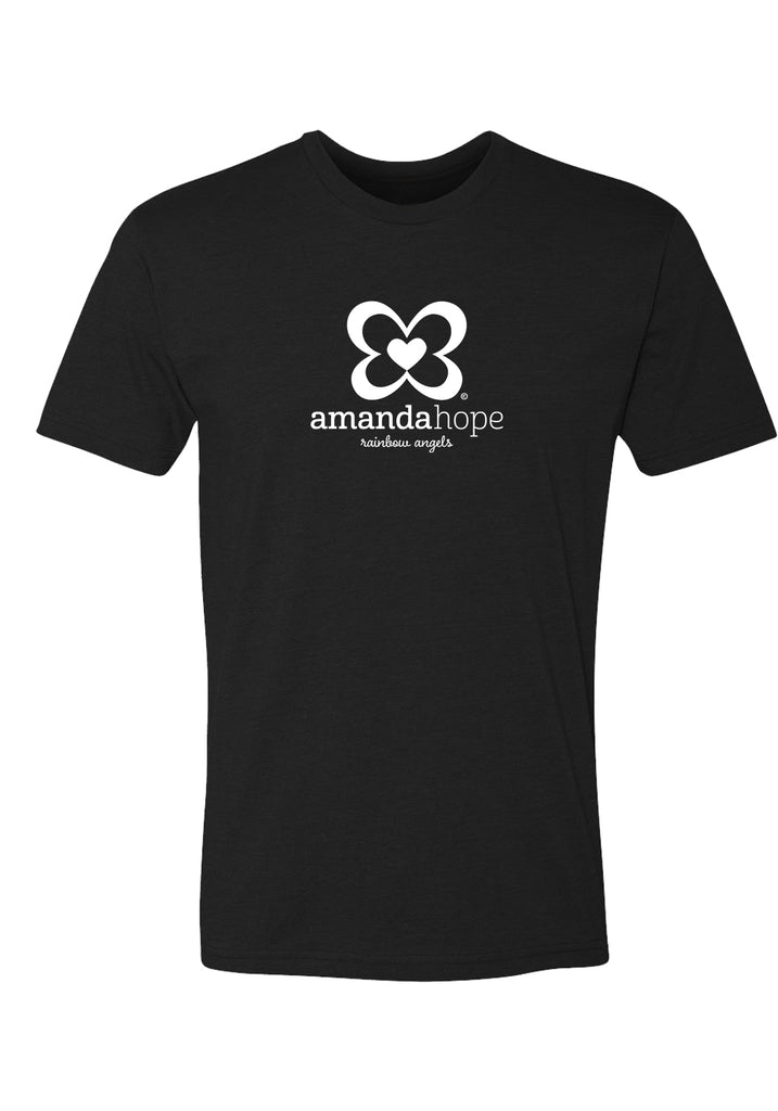 Amanda Hope Rainbow Angels men's t-shirt (black) - front