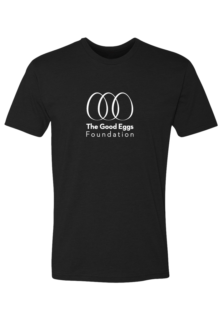 The Good Eggs Foundation men's t-shirt (black) - front