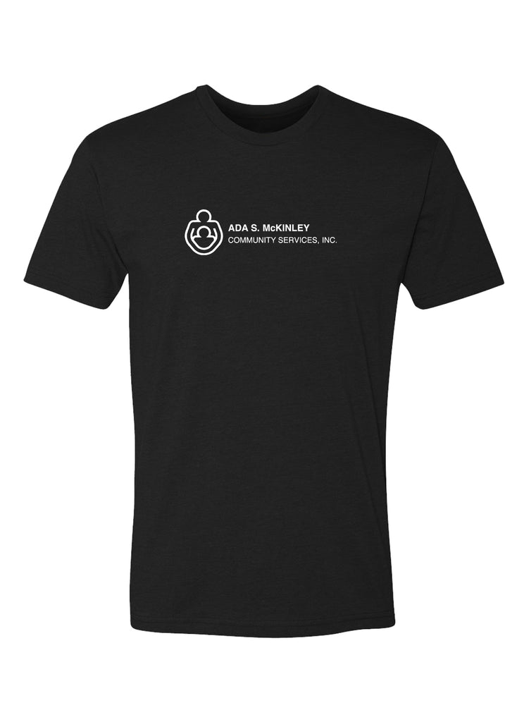 Ada S. McKinley Community Services men's t-shirt (black) - front