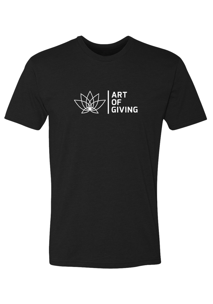 Art Of Giving men's t-shirt (black) - front