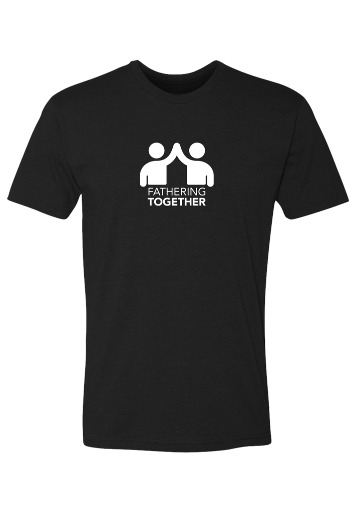 Fathering Together men's t-shirt (black) - front
