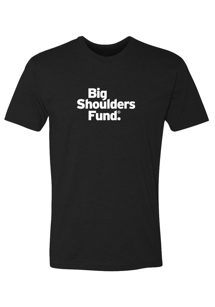 Big Shoulders Fund men's t-shirt (black) - front