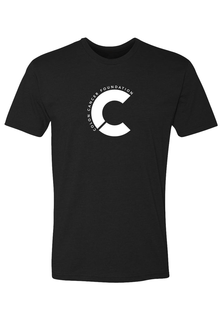 Colon Cancer Foundation men's t-shirt (black) - front