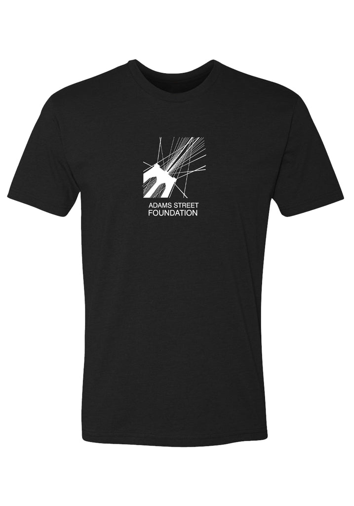 Adams Street Foundation men's t-shirt (black) - front