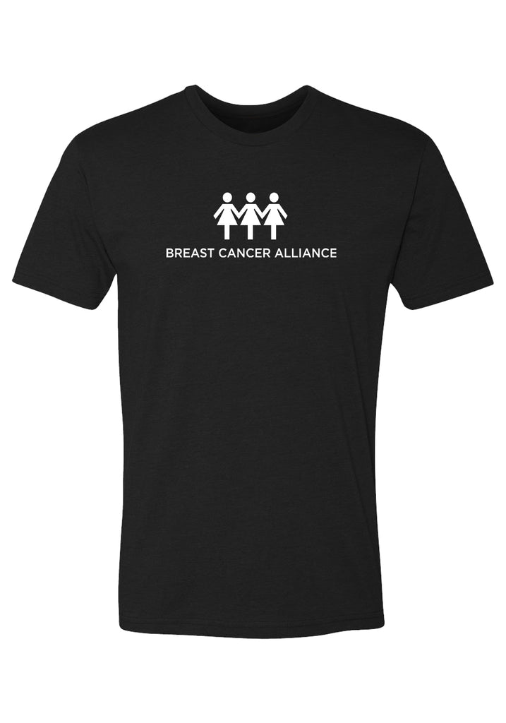 Breast Cancer Alliance men's t-shirt (black) - front
