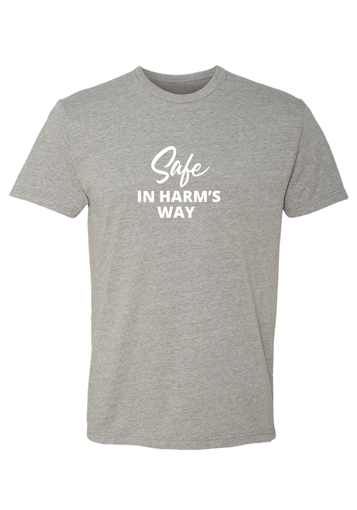Safe In Harm's Way Foundation men's t-shirt (gray) - front