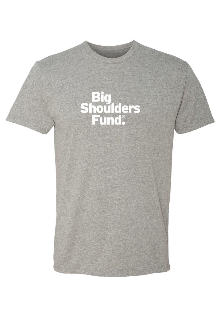 Big Shoulders Fund men's t-shirt (gray) - front