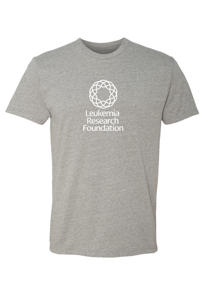 Leukemia Research Foundation men's t-shirt (gray) - front