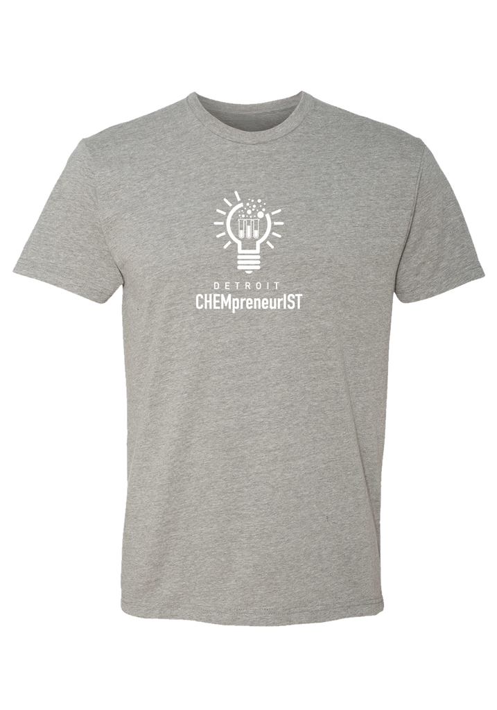 Detroit CHEMpreneurIST men's t-shirt (gray) - front