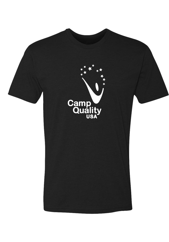 Camp Quality USA men's t-shirt (black) - front