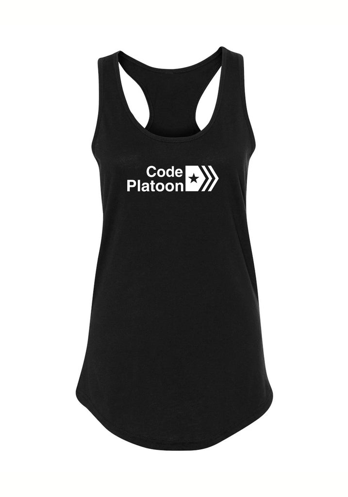 Code Platoon women's tank top (black) - front