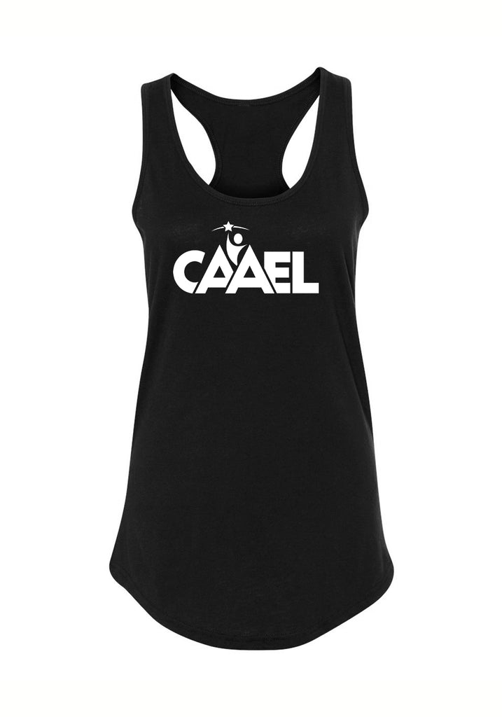 CAAEL women's long-sleeve t-shirt (black) - front