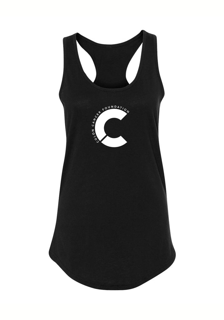 Colon Cancer Foundation women's tank top (black) - front