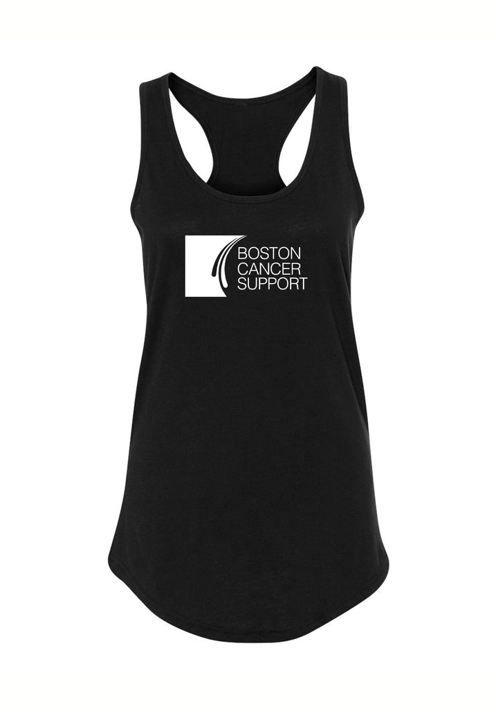 Boston Cancer Support women's tank top (black) - front