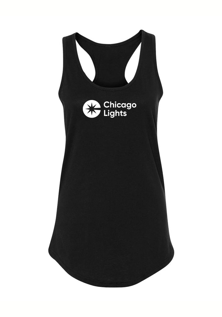 Chicago Lights women's tank top (black) - front