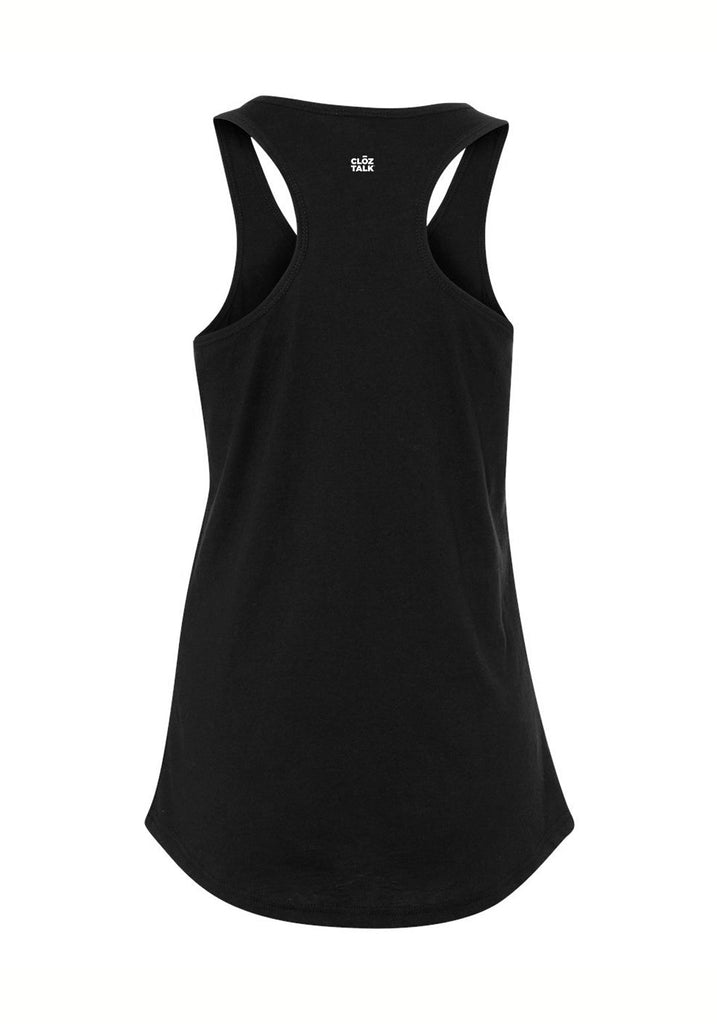 The Bottomless Toy Chest women's tank top (black) - back