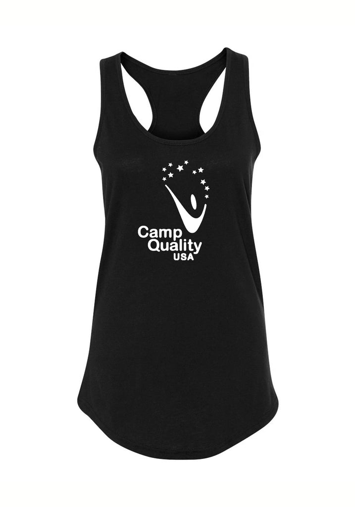 Camp Quality USA women's tank top (black) - front